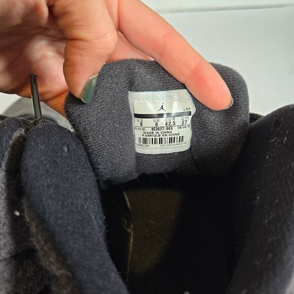 Nike Air Jordan 12 retro Wool in box Sz 9 - Picture 10 of 12